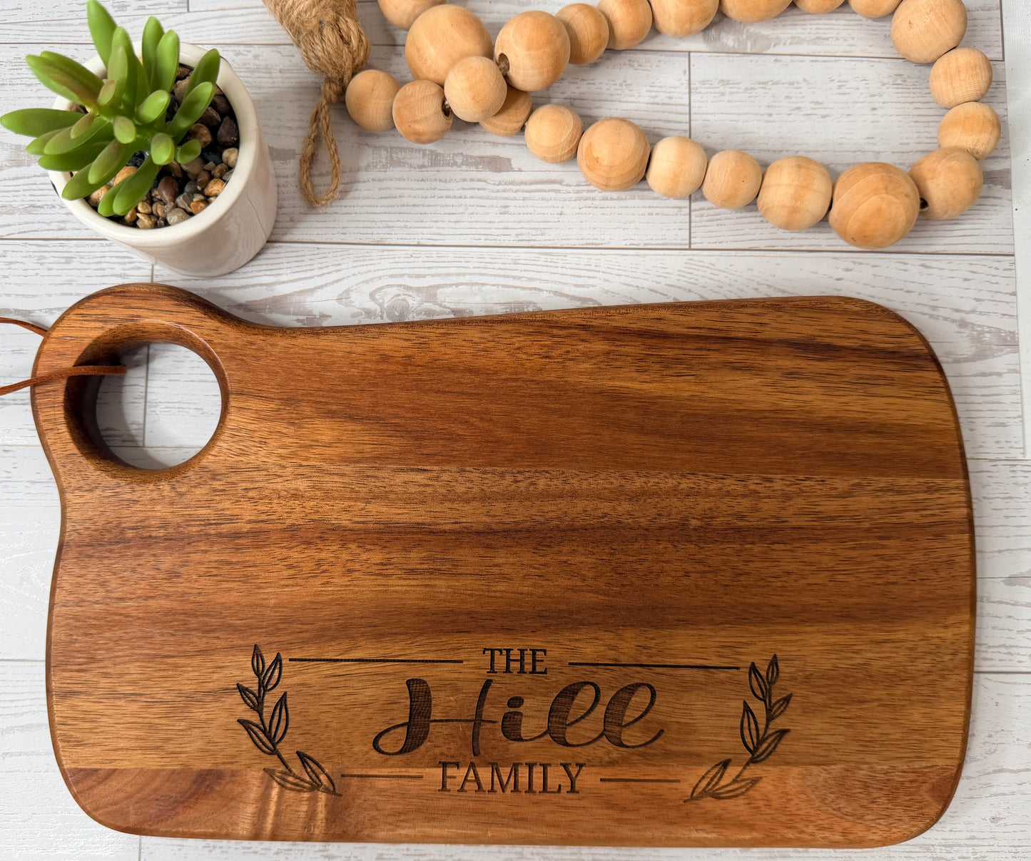 Small Personalized Cutting board