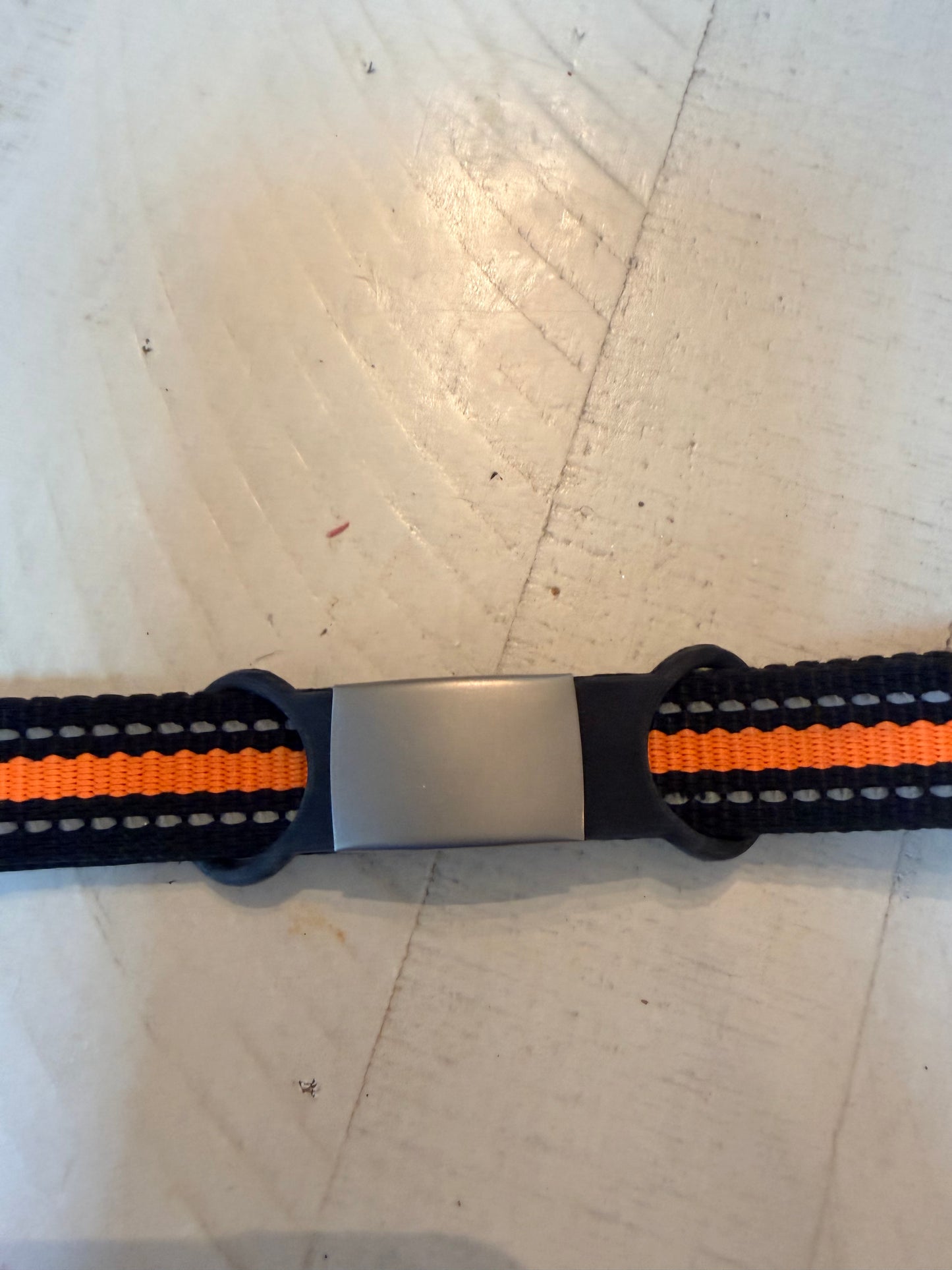 Slide on collar - pet tags