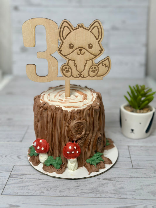 Custom Birthday cake 4”