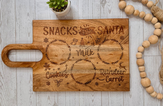 Santa Tray - paddle 11x9