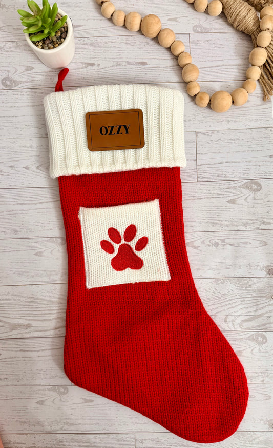 Personalized Dog Stocking